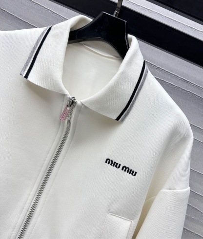 MM 2025SS Short zipper lapel jacket