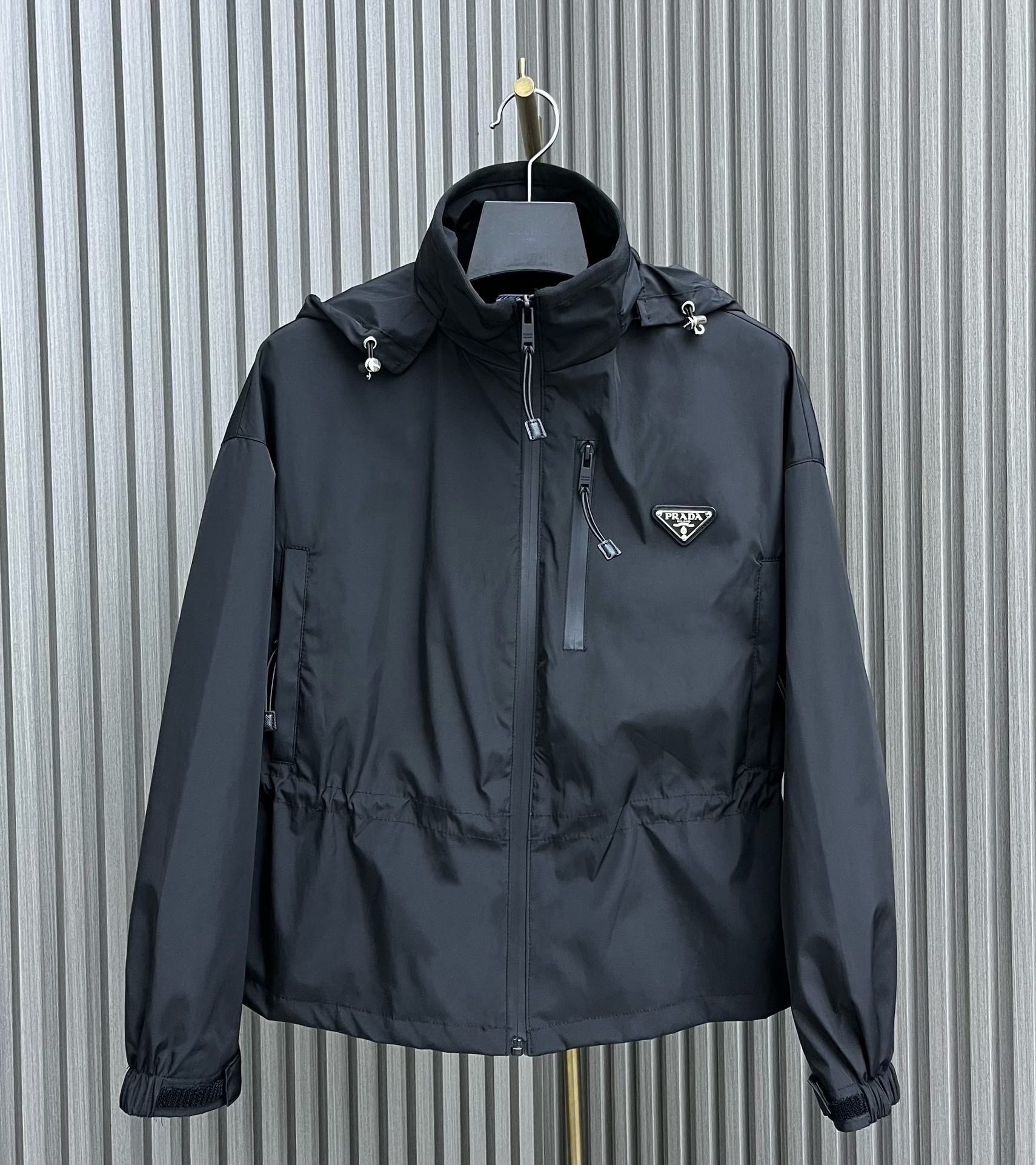 PP Classic triangle logo nylon assault suit