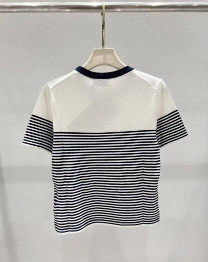 MM 25SS Striped short sleeved T-shirt