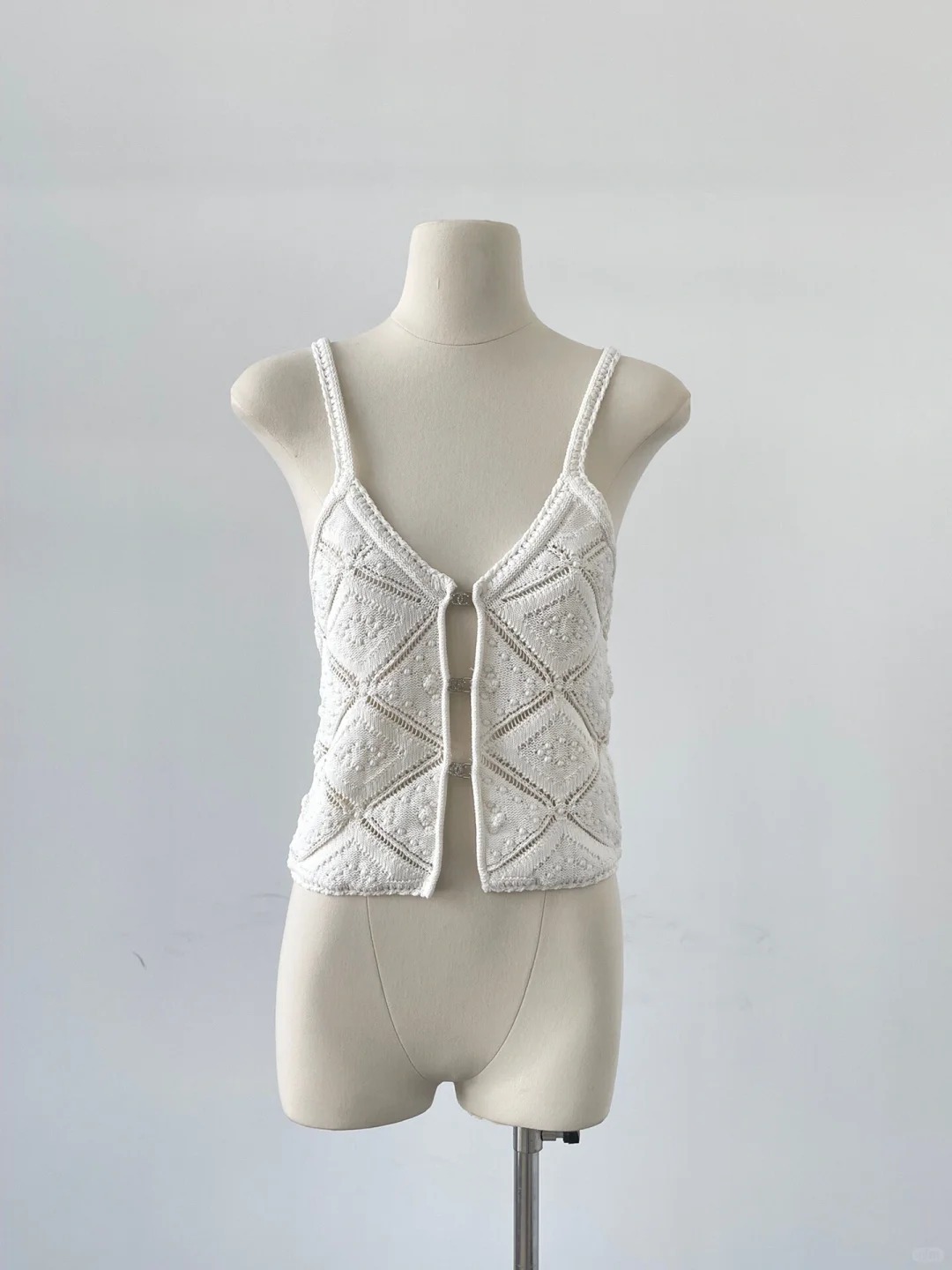 CHANE diamonds Buckle camisole top