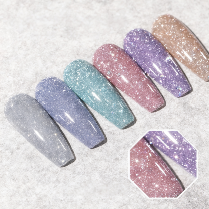 High Density Glitter Nail Gel Polish