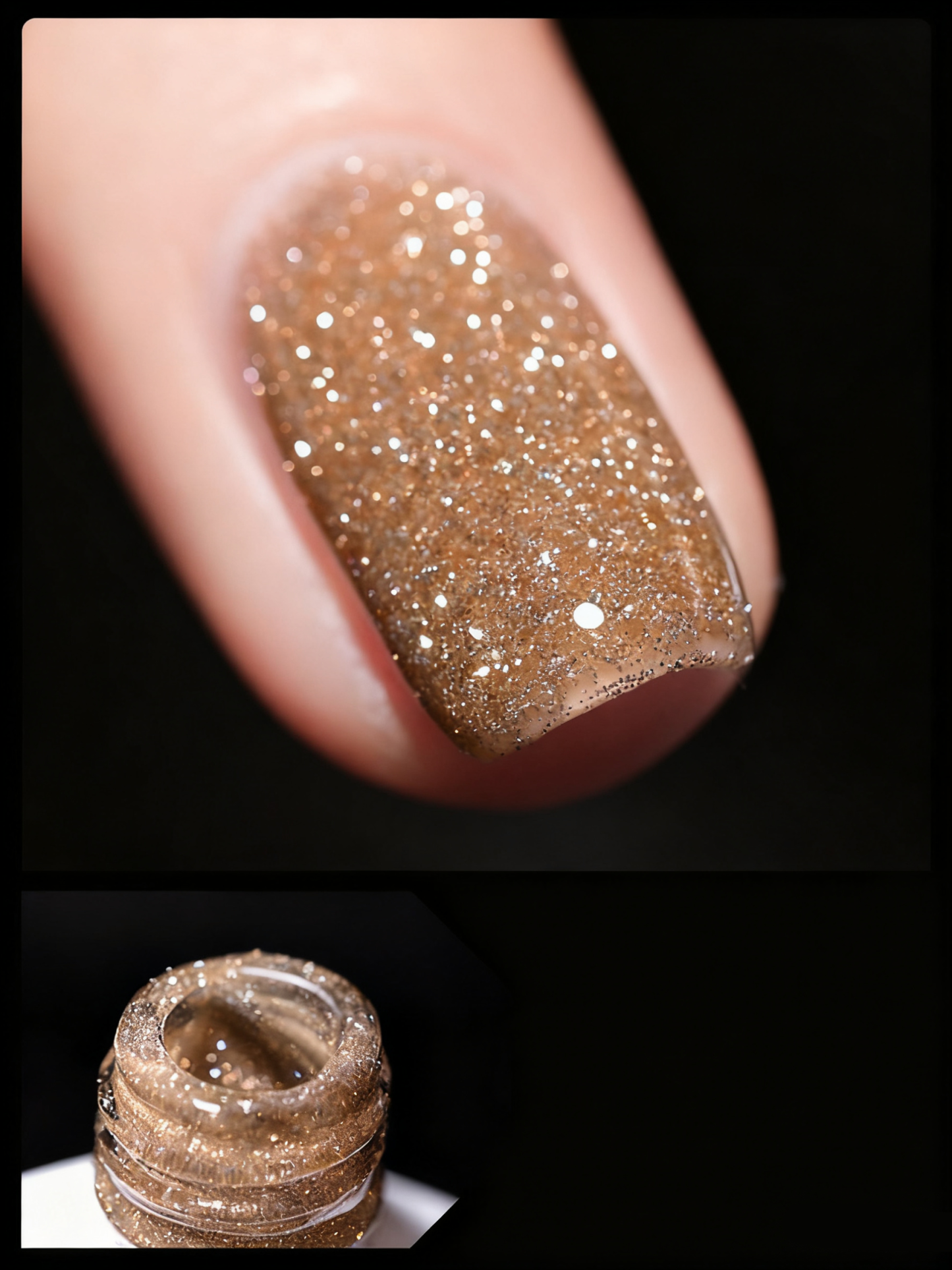 High Density Glitter Nail Gel Polish