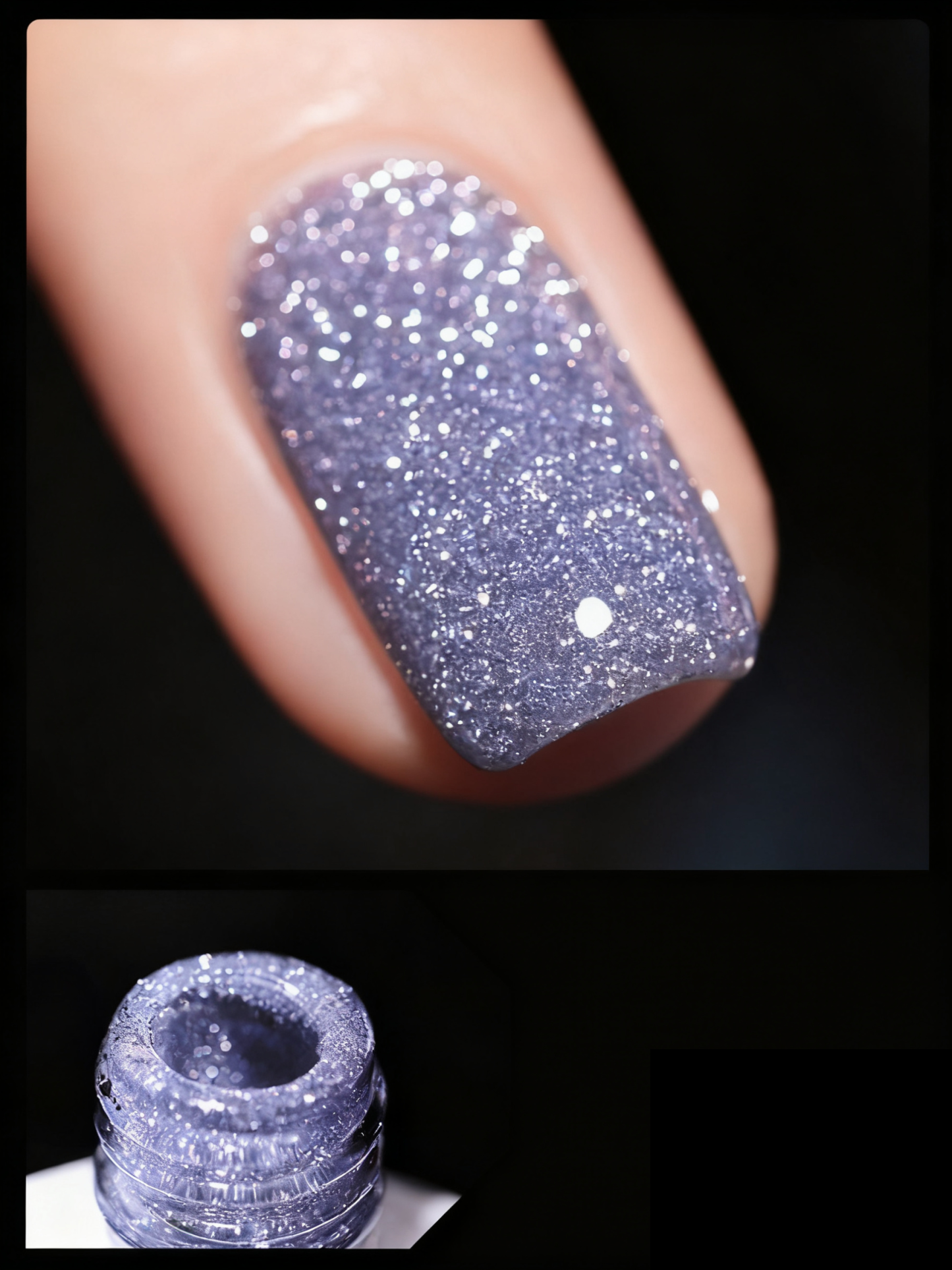 High Density Glitter Nail Gel Polish