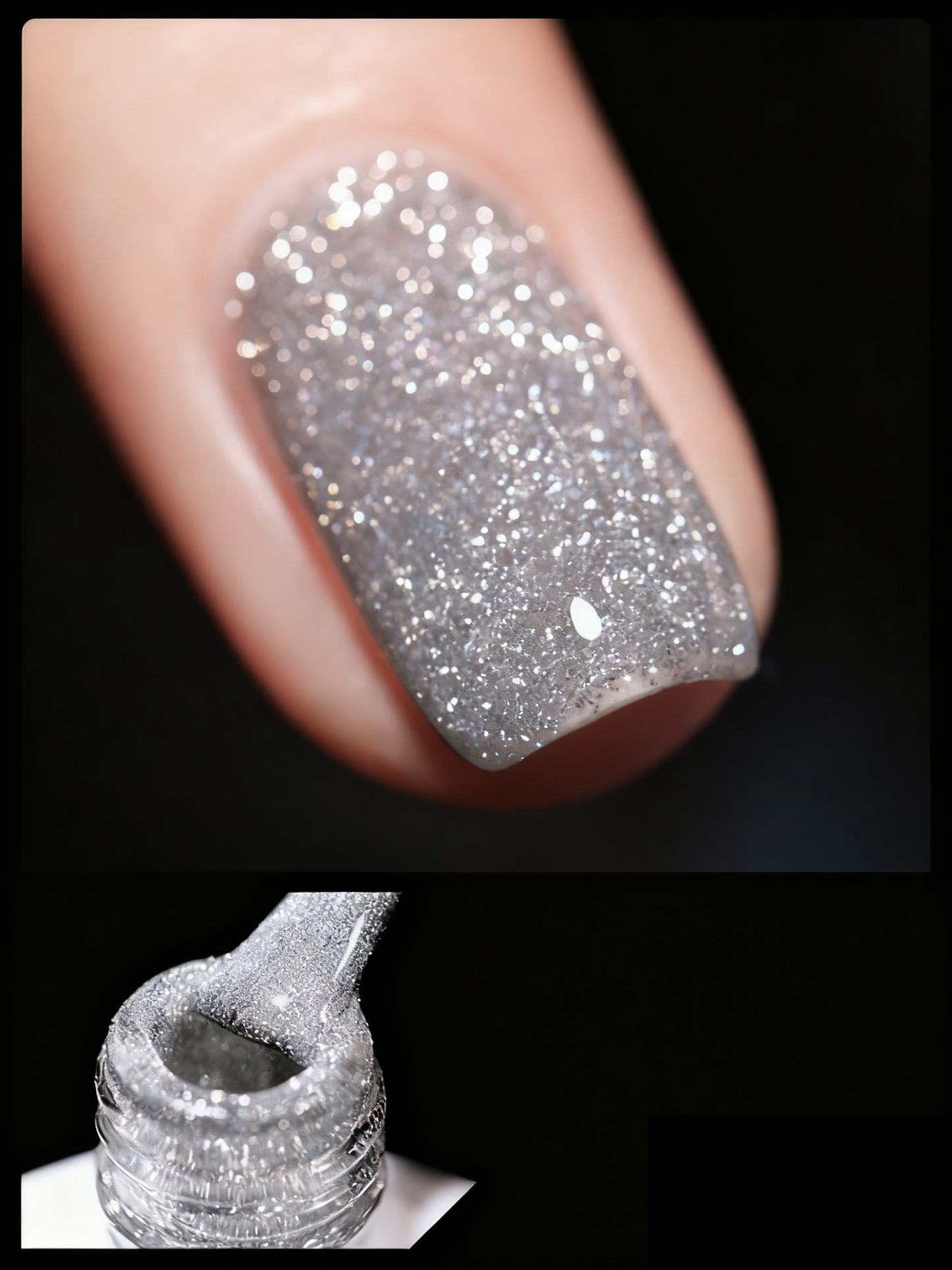 High Density Glitter Nail Gel Polish