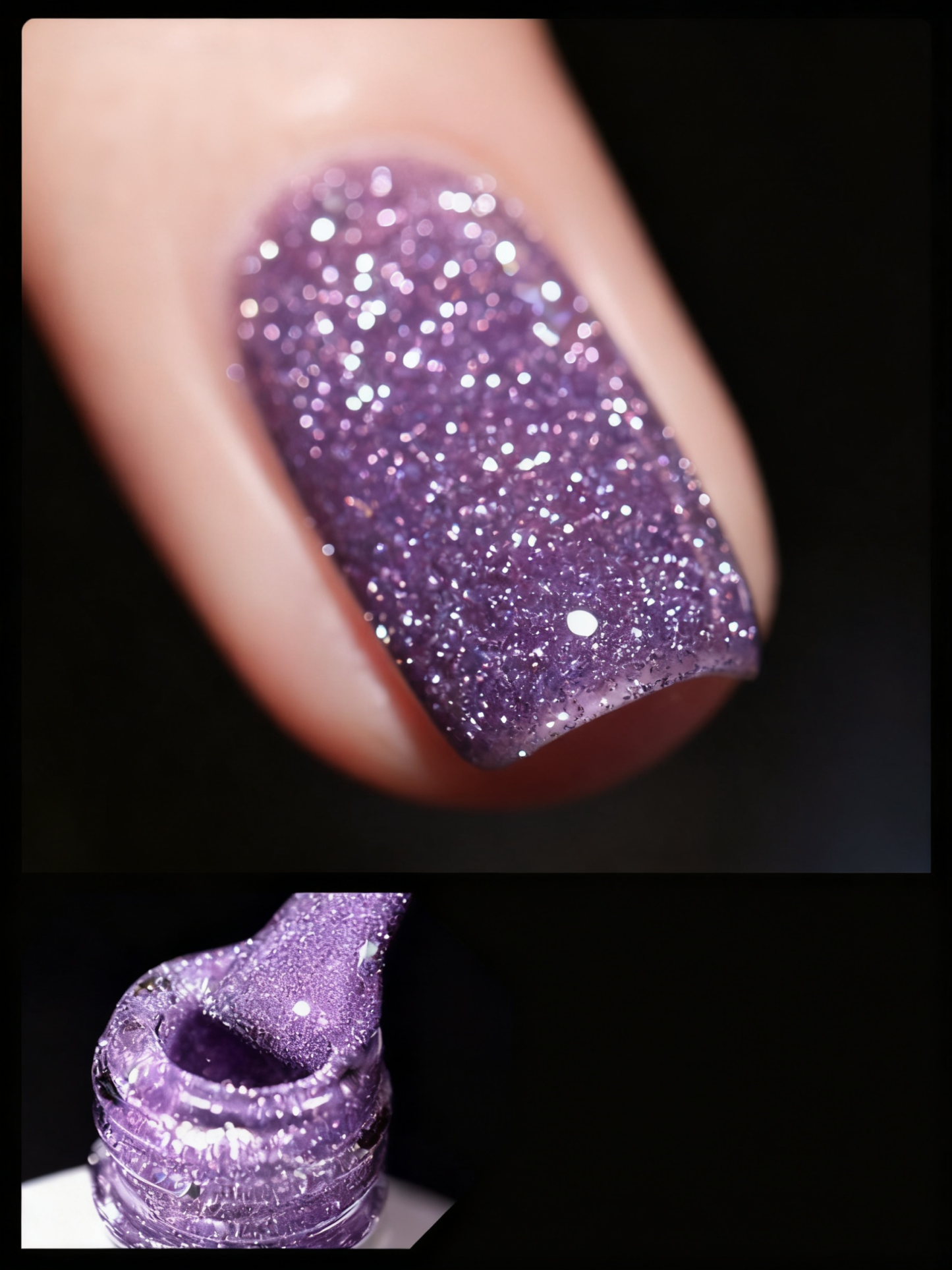 High Density Glitter Nail Gel Polish