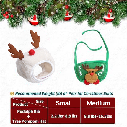 🎅Christmas Sale 50% Off🎄Cute Christmas Tree Hat with Pom-Poms