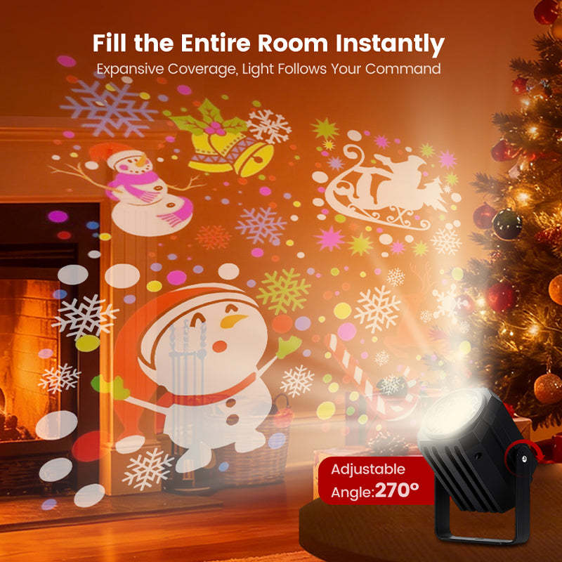 ⏰Black Friday Countdown!⚡🔥50% OFF🎅Rotating LED Christmas Pattern Projector Light