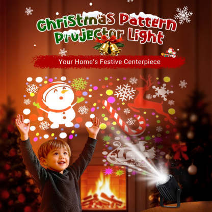 ⏰Black Friday Countdown!⚡🔥50% OFF🎅Rotating LED Christmas Pattern Projector Light