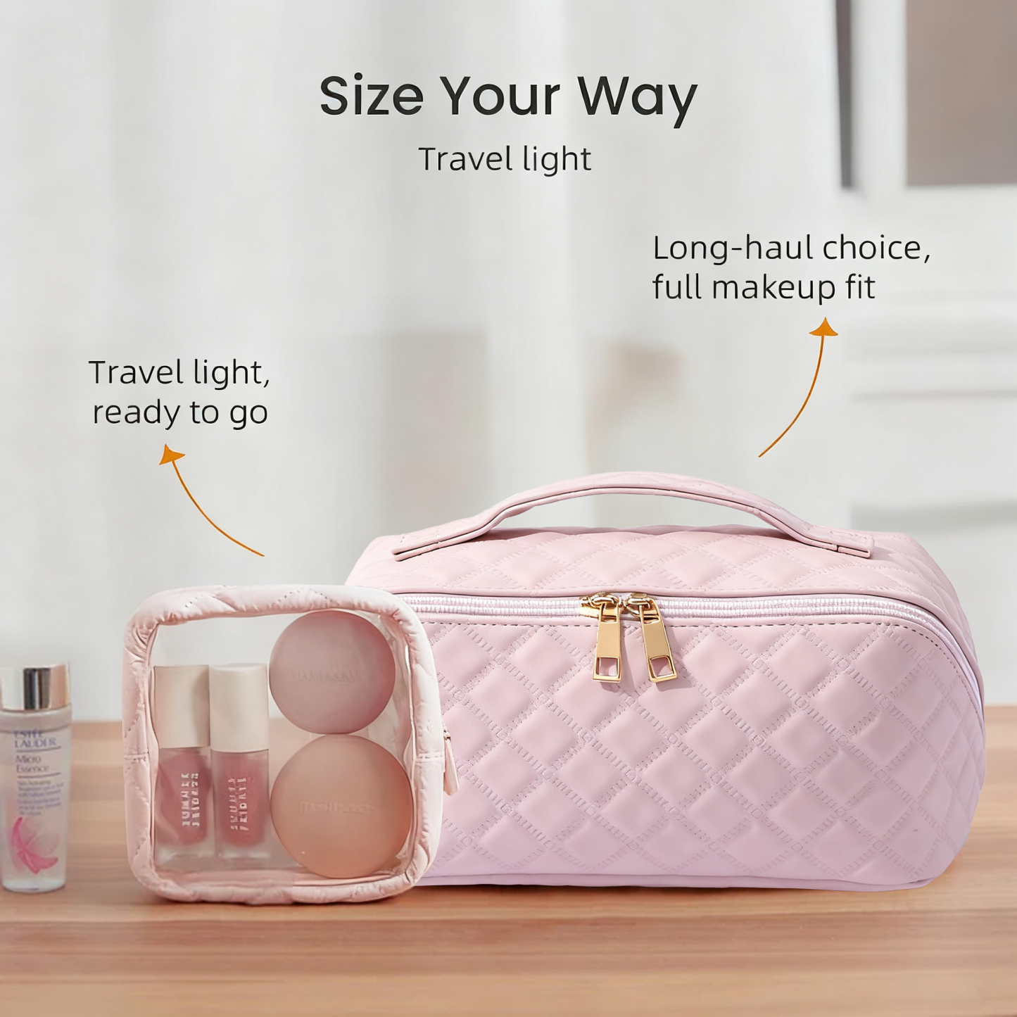 🎉50% OFF This Week Promotions🎉Travel Makeup Bag for Woman