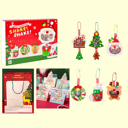 🎄Xmas Hot Sale 50% OFF✨【DIY Christmas Shaker Ornament Craft Kit】✨