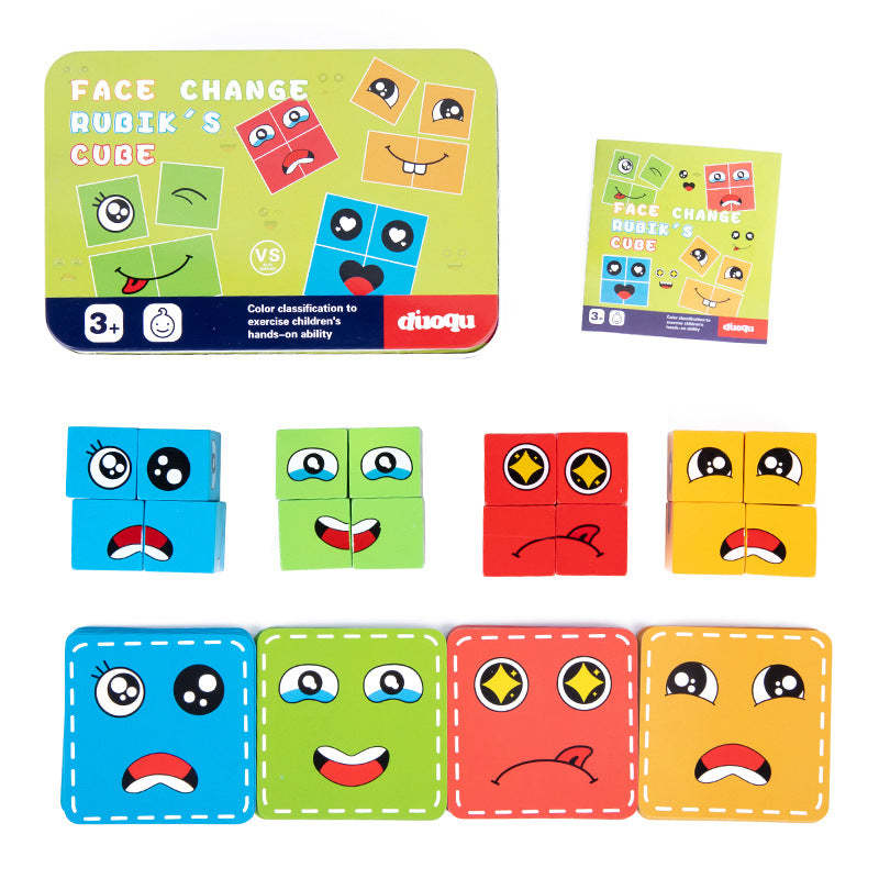 🧩50% OFF!🎭5D Puzzle Faces Changing Game - Interactive Family Fun, Boosts Creativity & Logic Skills 👨‍👩‍👧‍👦✨