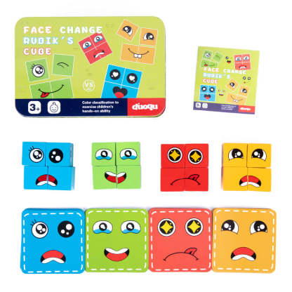 🧩50% OFF!🎭5D Puzzle Faces Changing Game - Interactive Family Fun, Boosts Creativity & Logic Skills 👨‍👩‍👧‍👦✨