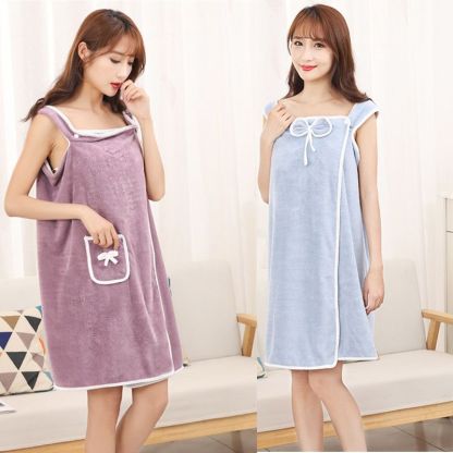 🔥Faux Coral Fleece Absorbent Bath Towel - Nice Gift🎁