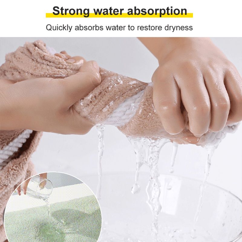 🔥Faux Coral Fleece Absorbent Bath Towel - Nice Gift🎁