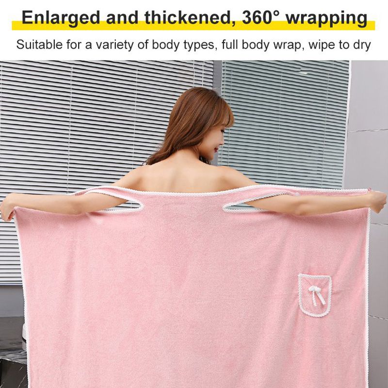 🔥Faux Coral Fleece Absorbent Bath Towel - Nice Gift🎁