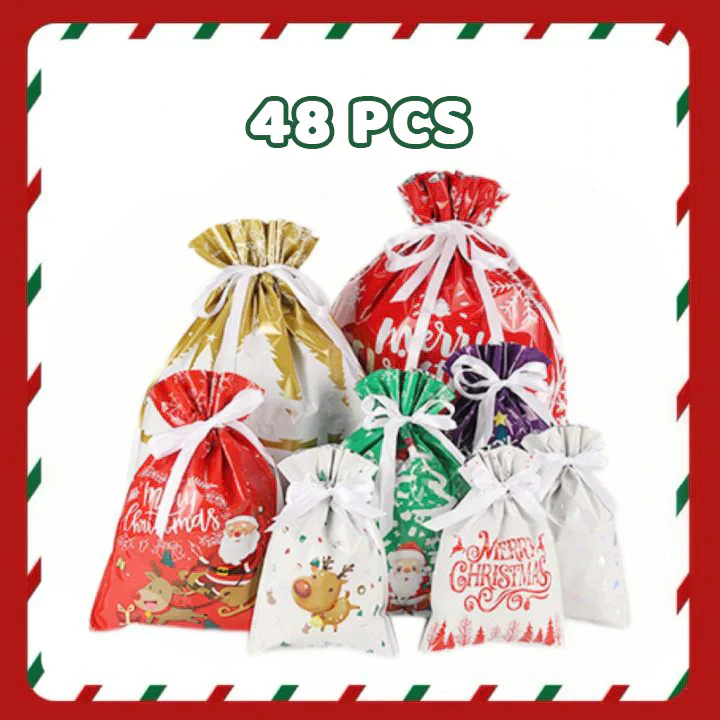🔥LAST DAY SPECIAL PRICE!!🎅The World’s Best Christmas Gift Bag With Drawstring🎁