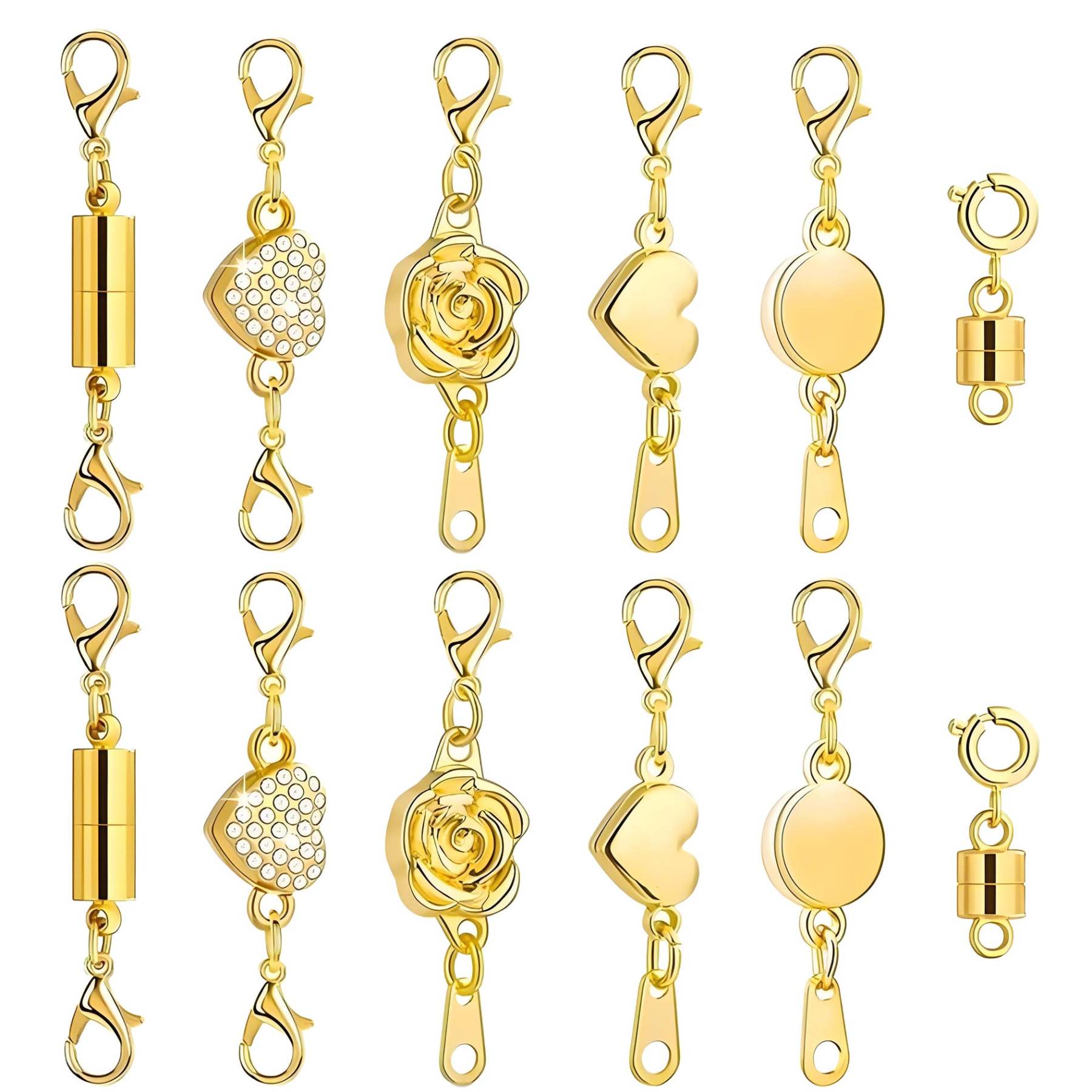 🏆 50K+ SOLD! Almost Gone💥Magnetic Necklace Clasps & Closures, Best Gifts