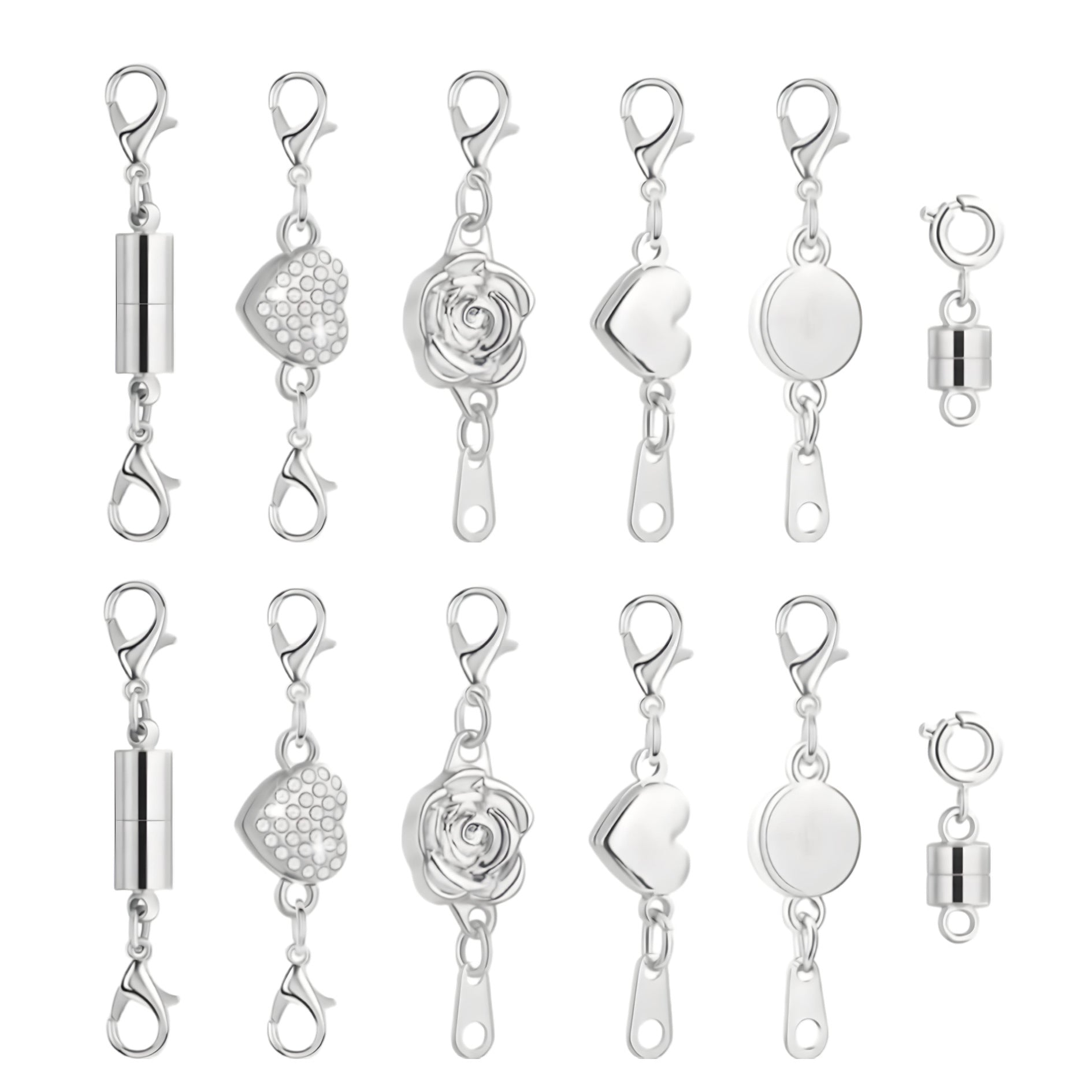 🏆 50K+ SOLD! Almost Gone💥Magnetic Necklace Clasps & Closures, Best Gifts