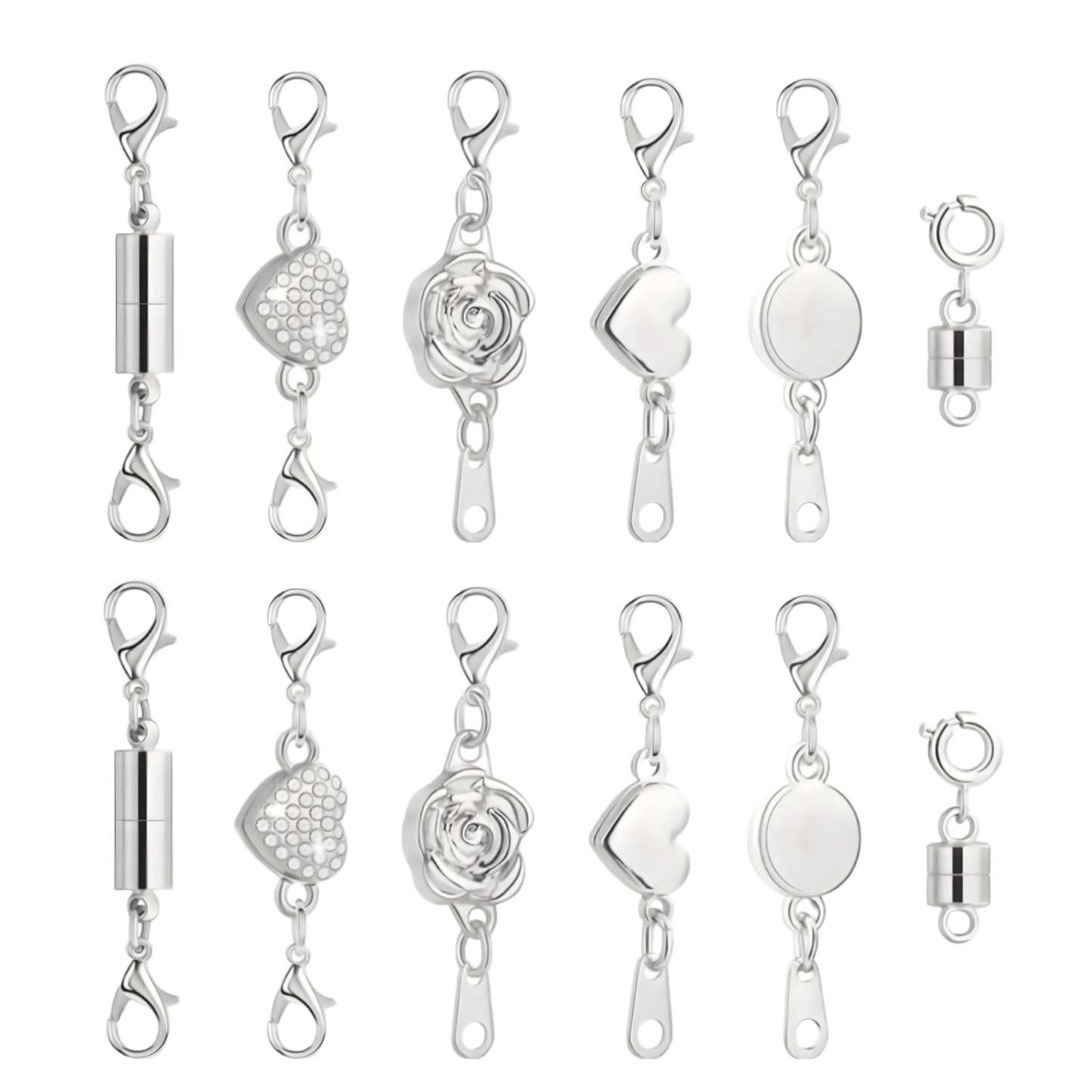 🏆 50K+ SOLD! Almost Gone💥Magnetic Necklace Clasps & Closures, Best Gifts