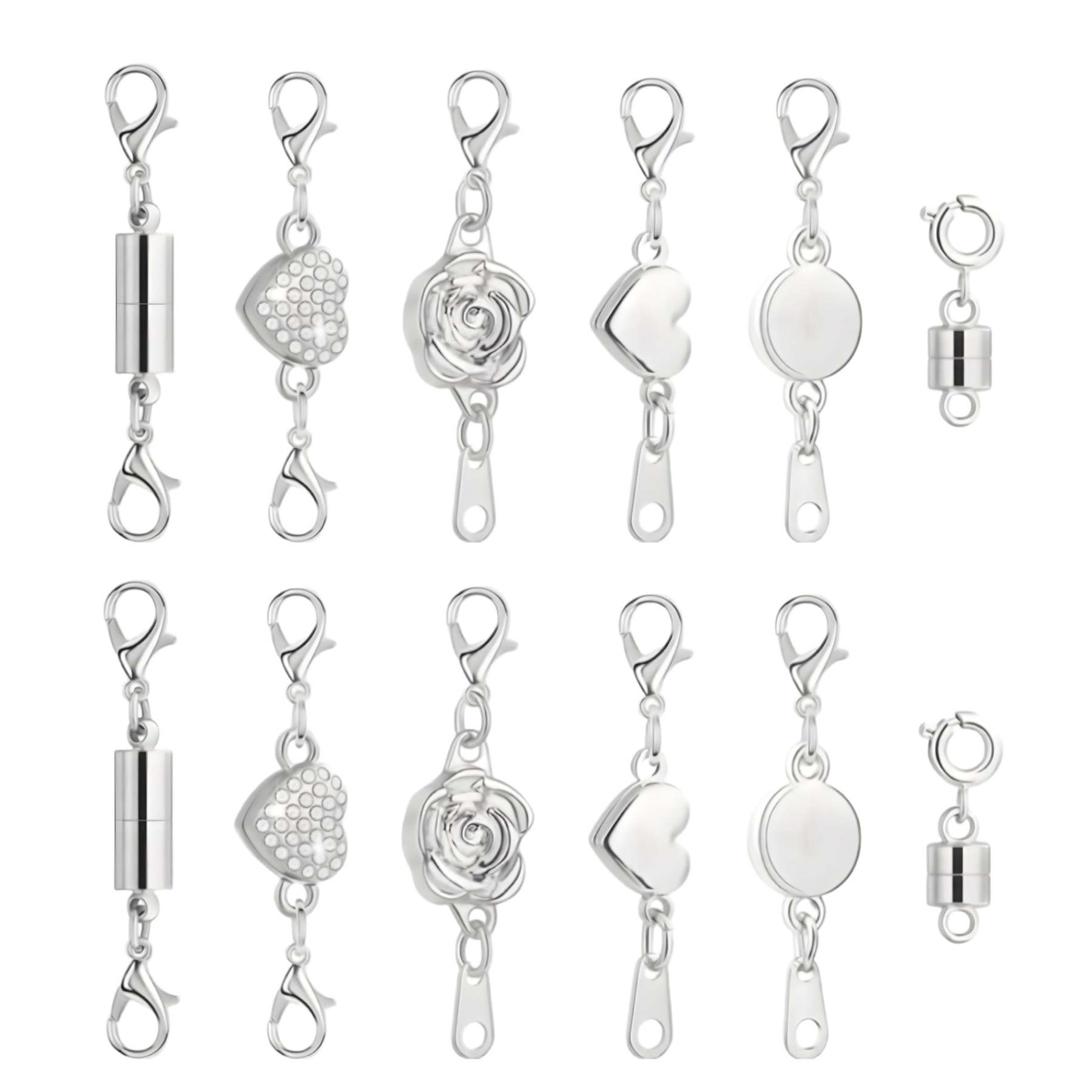 🏆 50K+ SOLD! Almost Gone💥Magnetic Necklace Clasps & Closures, Best Gifts