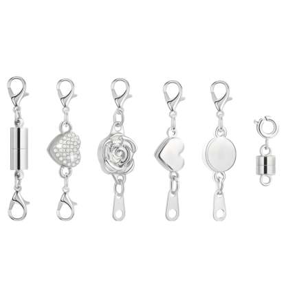 🏆 50K+ SOLD! Almost Gone💥Magnetic Necklace Clasps & Closures, Best Gifts