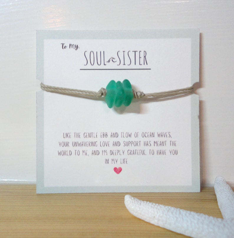 🌊✨New Year Sale 70% OFF!!🌊✨Soul Sister Sea Glass Bracelet🎁