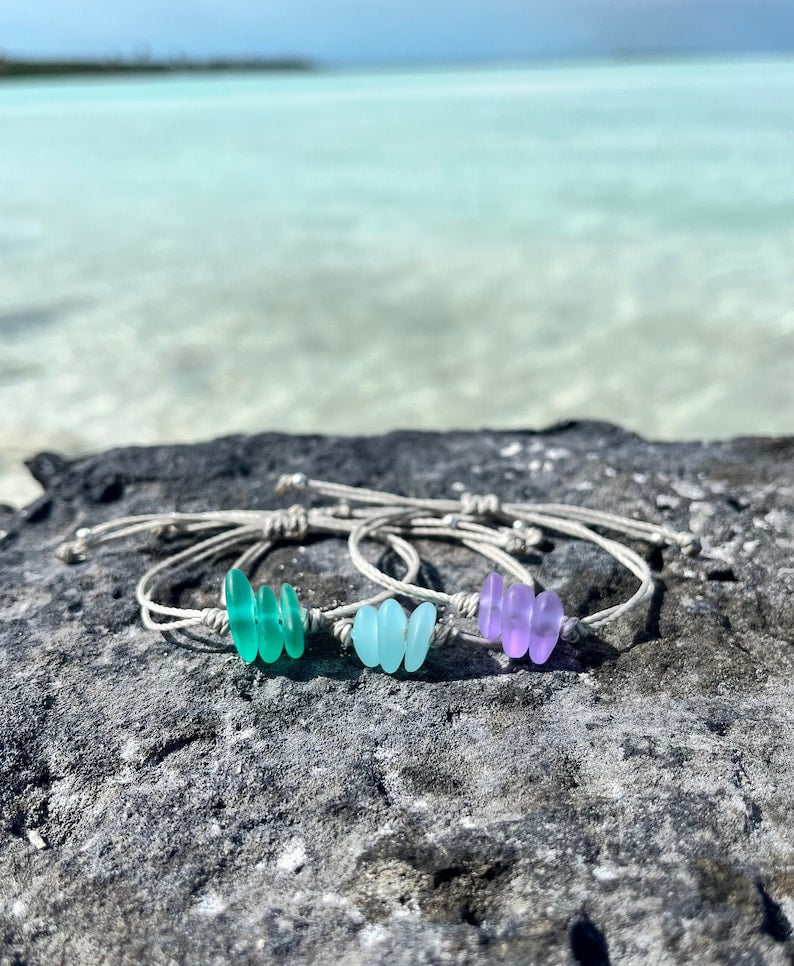 🌊✨New Year Sale 70% OFF!!🌊✨Soul Sister Sea Glass Bracelet🎁