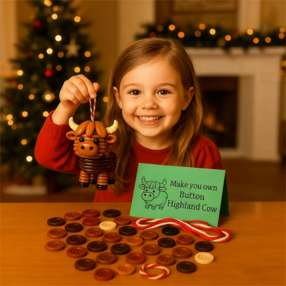 🚚Early Christmas Sale 50% OFF🎁DIY Button Animal Ornaments
