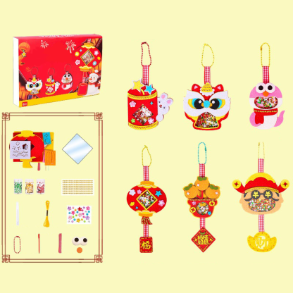 🎄Xmas Hot Sale 50% OFF✨【DIY Christmas Shaker Ornament Craft Kit】✨