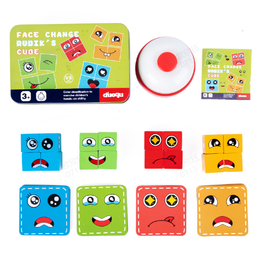 🧩50% OFF!🎭5D Puzzle Faces Changing Game - Interactive Family Fun, Boosts Creativity & Logic Skills 👨‍👩‍👧‍👦✨