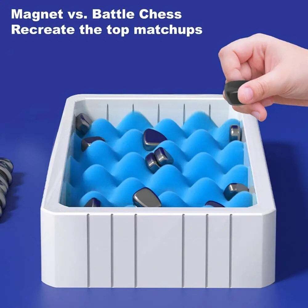 Fun Magnetic Chess Game with Rope