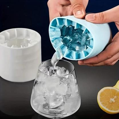 🧊Last Day - Buy 1 Get 1 Free❄️Quick Freezing Silicone Ice Cube Mold