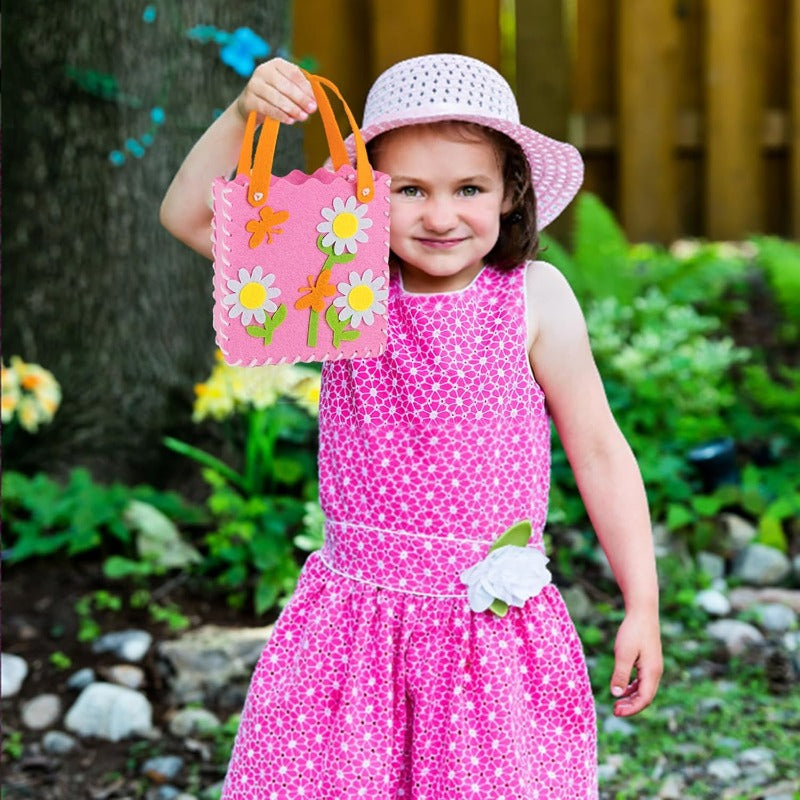 Kids DIY Felt Sewing Handbag Kit