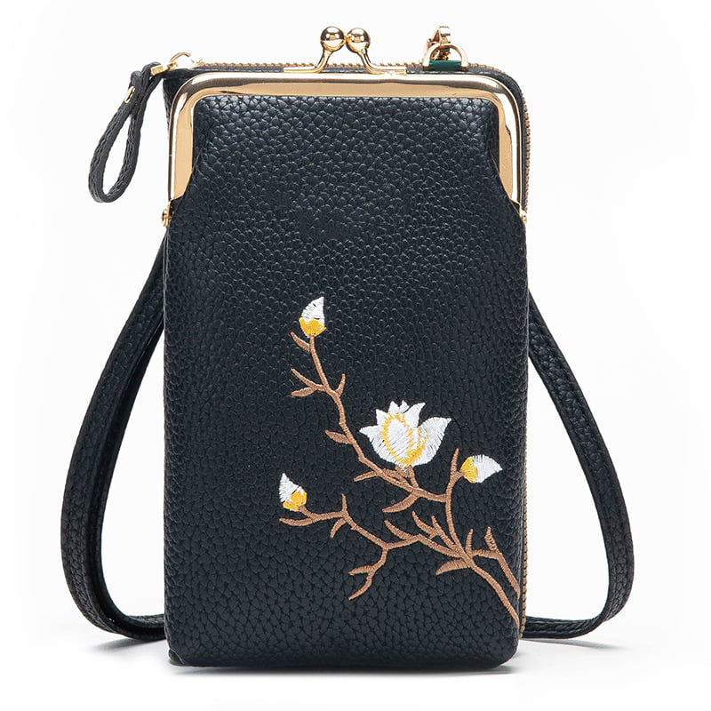 💗Hot Sale 50% OFF🌸Women Sling Cross-Body Wallet with Mobile Cell Phone Holder