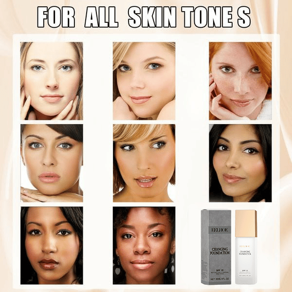 🎁Last Day 50% Off🎉Colour Changing Mature Skin Foundation