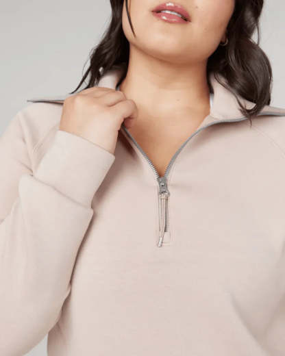 🔥Limited Time Sale🔥Women's Oversized Half Zip Wide Leg 2 Piece Outfits Lounge Set