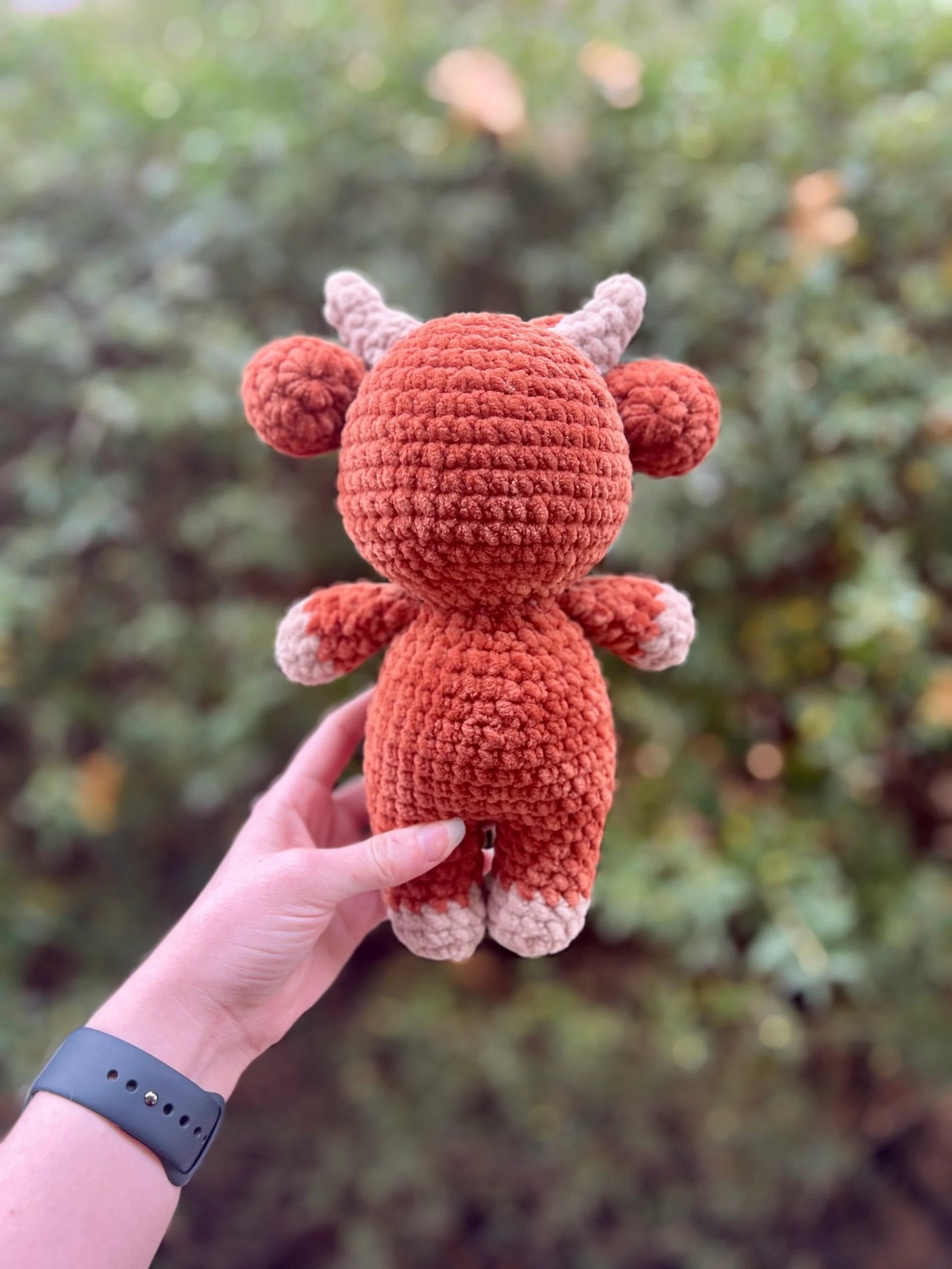 🎅Christmas Sale 50% OFF!!🎄🔥Crochet Highland Cow Amigurumi Pattern🐮DIY Kit & Finished Plush