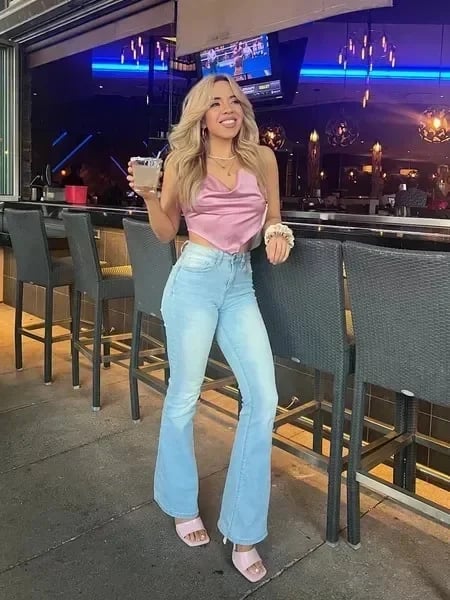 🏆LAST DAY SALE 50% OFF🔥Ultra High Rise Stretch Flare Jean