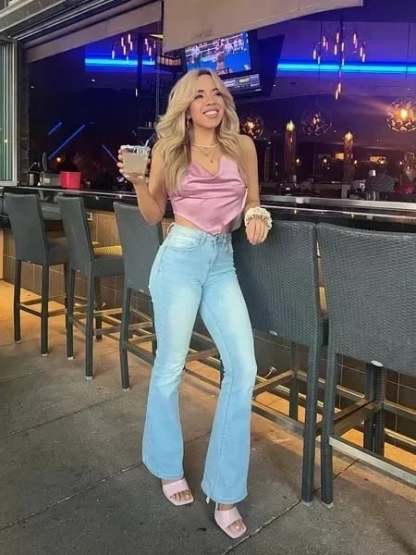 🏆LAST DAY SALE 50% OFF🔥Ultra High Rise Stretch Flare Jean