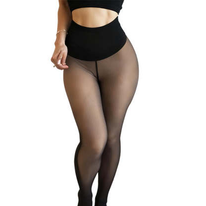 ⚡50K+ SOLD!❄️One-Seam Pile-Lined Shaping Tights💕Stay Warm & Look Snatched