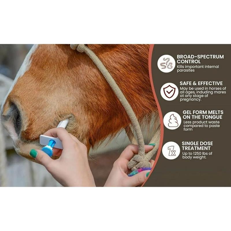 🔥LAST DAY SALE - BUY 2 FREE 1🔥ivermectin Horse Paste 1.87% 6.08g Tubes 3