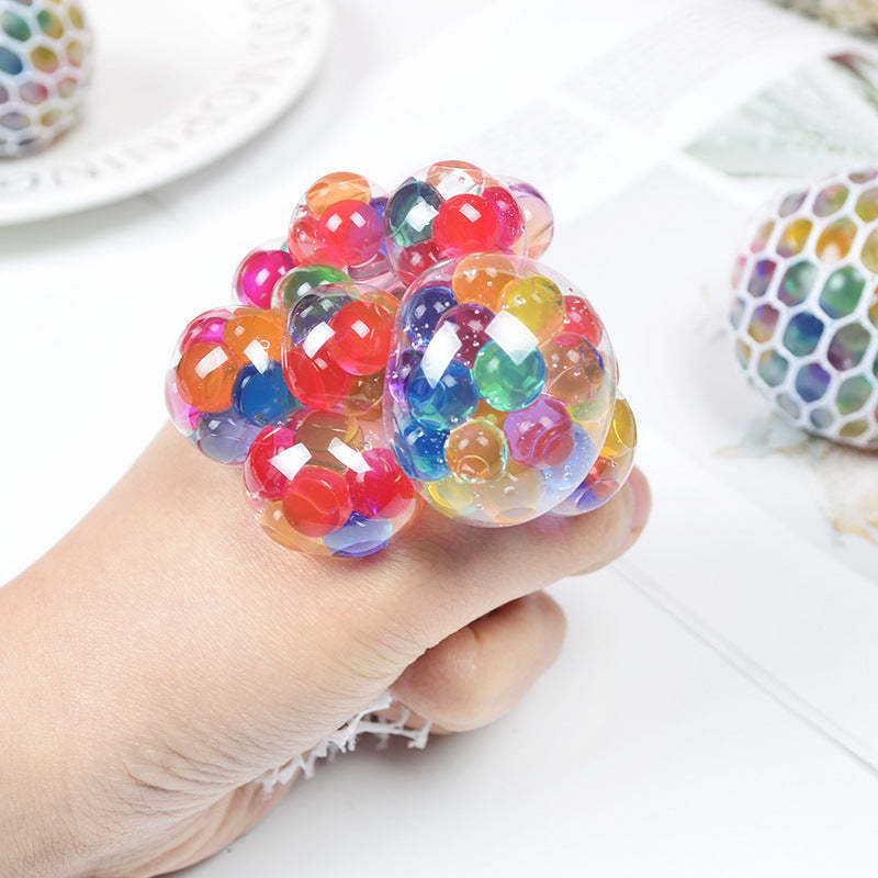 🎁Gift Idea Hot sale 50% OFF🔥Psychedelic Rainbow Stress Reliever Ball🌈