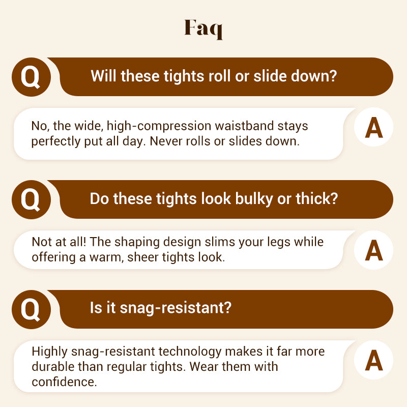 ⚡50K+ SOLD!❄️One-Seam Pile-Lined Shaping Tights💕Stay Warm & Look Snatched