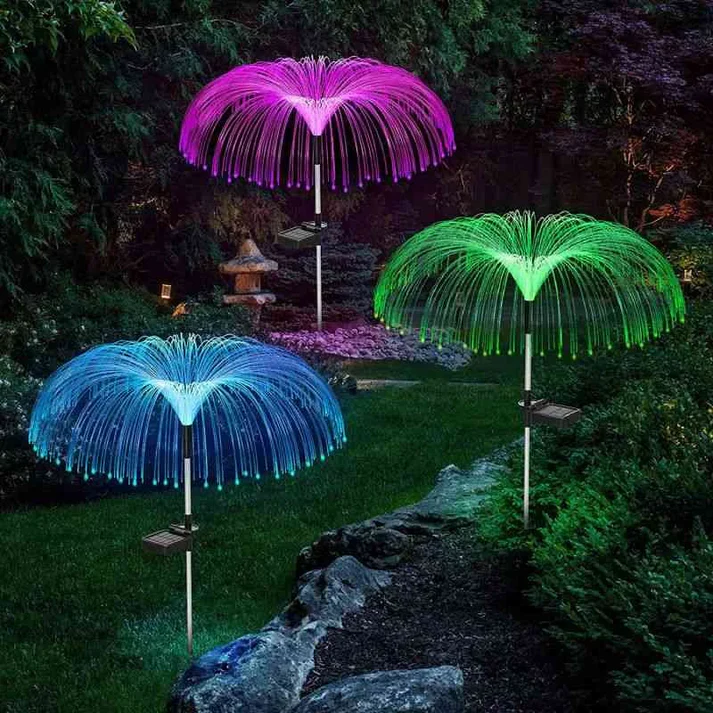 🔥💡WATERPROOF SOLAR GARDEN LIGHT - 7 Colors & Automatic Dusk Sensor, Creates a Magical Atmosphere in Your Garden🌟🌳