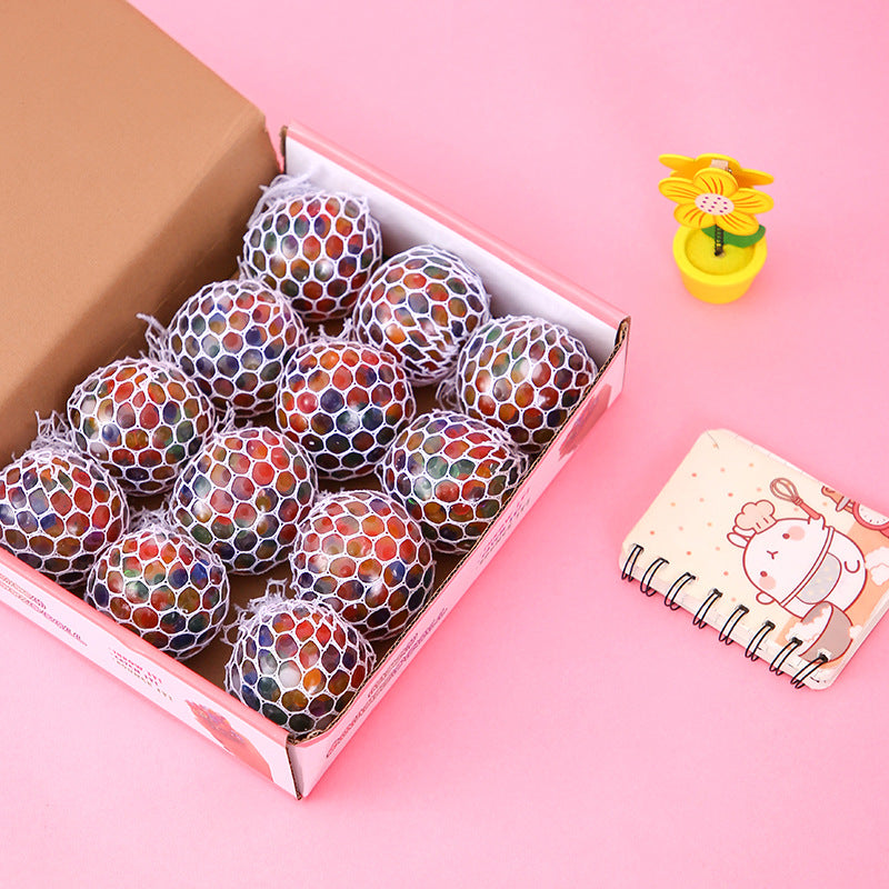 🎁Gift Idea Hot sale 50% OFF🔥Psychedelic Rainbow Stress Reliever Ball🌈