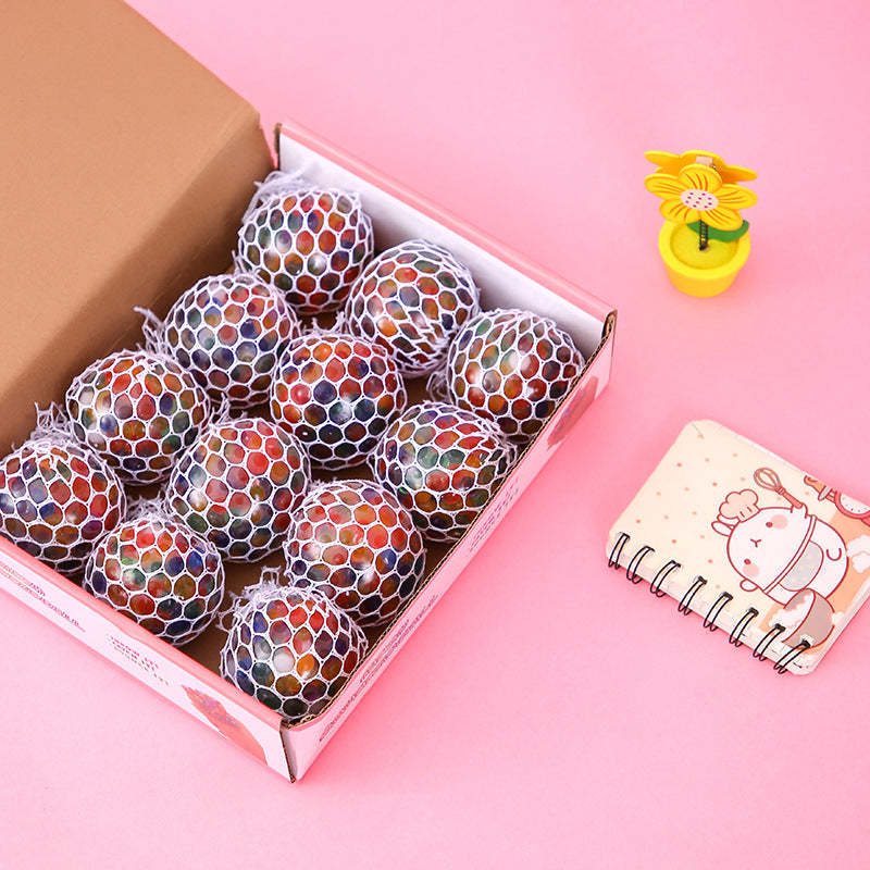 🎁Gift Idea Hot sale 50% OFF🔥Psychedelic Rainbow Stress Reliever Ball🌈