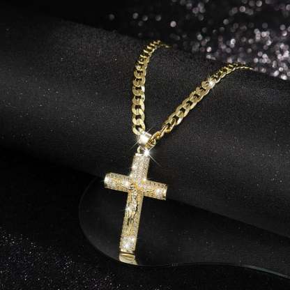 🎉HOLIDAY HAUL SALE✝️Jesus Crucifix Pendant Necklace