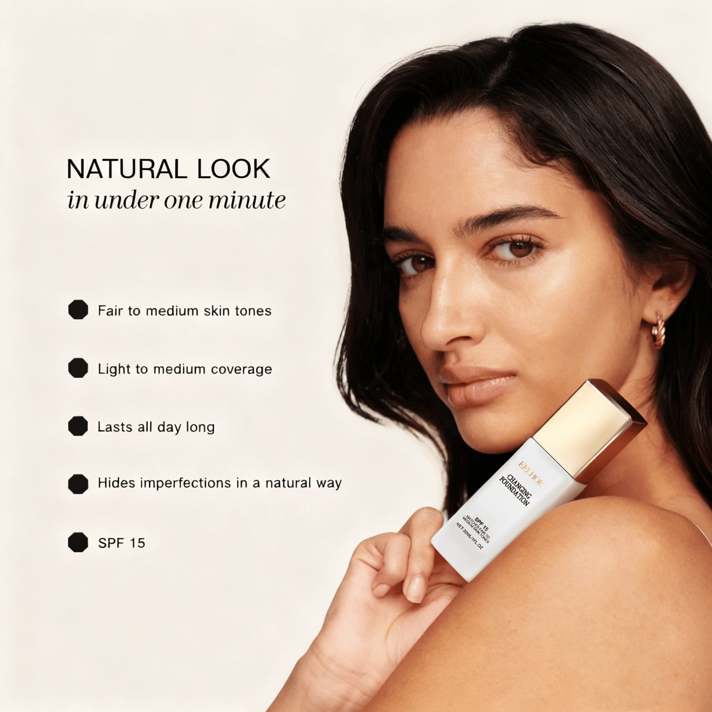 🎁Last Day 50% Off🎉Colour Changing Mature Skin Foundation