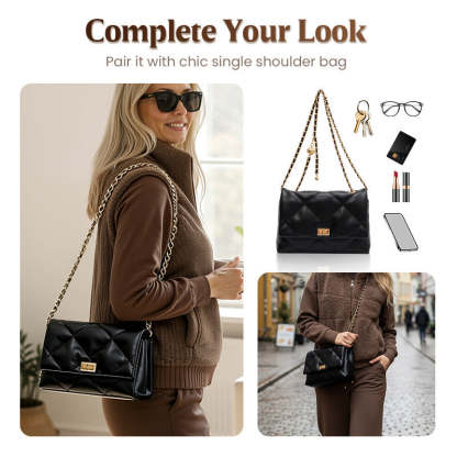 🎁Your New Go-To Winter Outfit🔥 – 3-Piece Warm Knit Lounge Set That Keeps You Cozy, Chic & Confident All Day ❄️