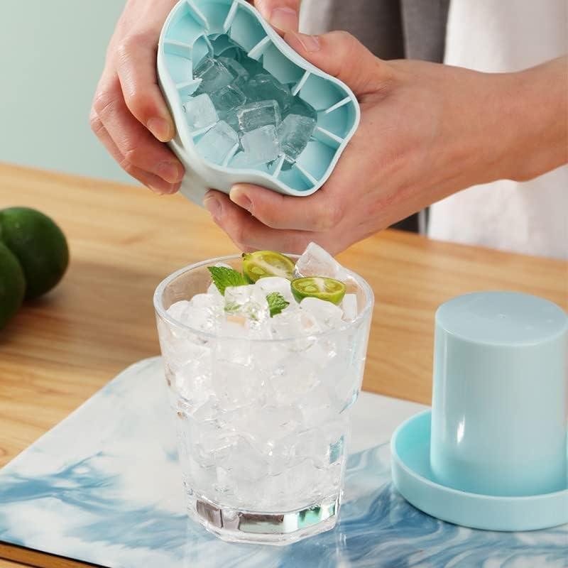 🧊Last Day - Buy 1 Get 1 Free❄️Quick Freezing Silicone Ice Cube Mold